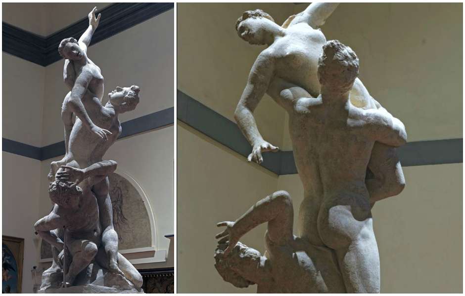 3.	The Rape of the Sabine Women, by Giambologna