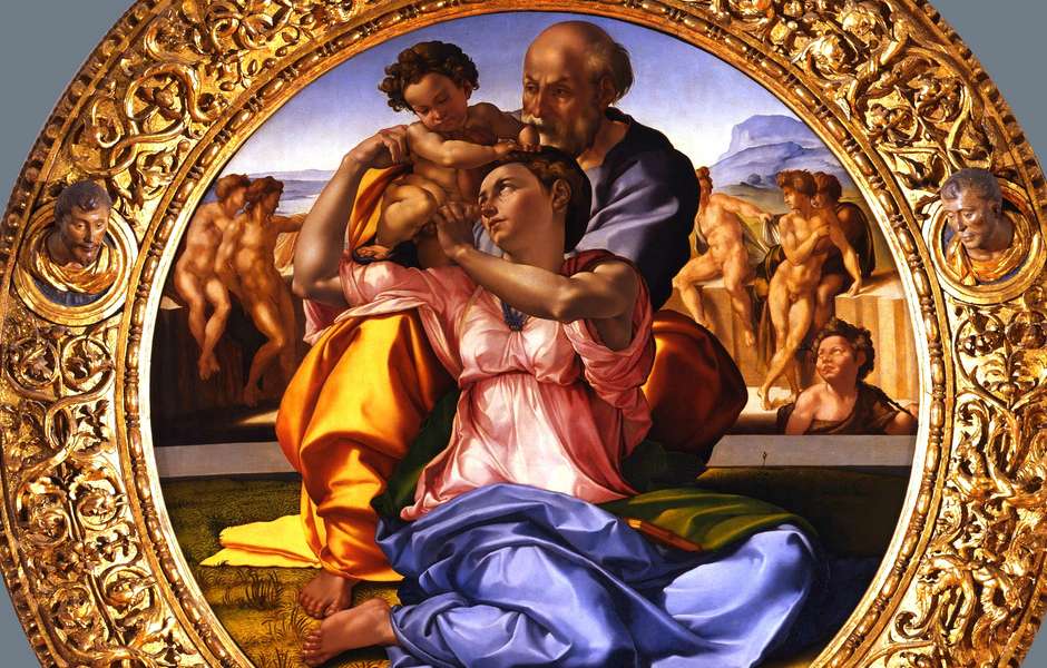 5.	Doni Tondo (or Holy Family) by Michelangelo