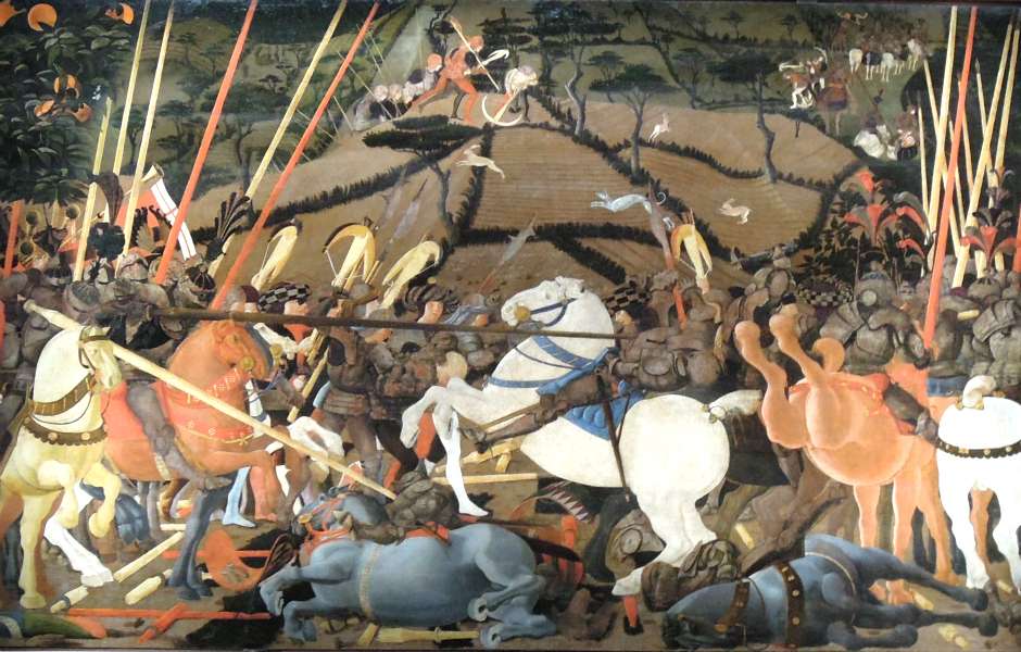 7.	Battle of San Romano by Paolo Uccello